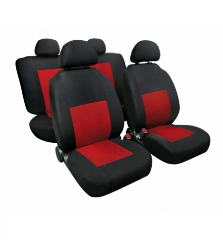 Set fodere"sport"rosso+nero