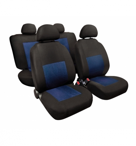 Set fodere"sport"blu+nero