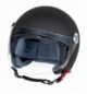 Casco ld-1 demijet xs nero opaco doppia visiera