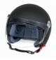 Casco ld-1 demijet s nero opaco doppia visiera