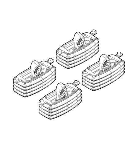 Kit attacchi fiat idea 1/04/ lancia musa 9/04/