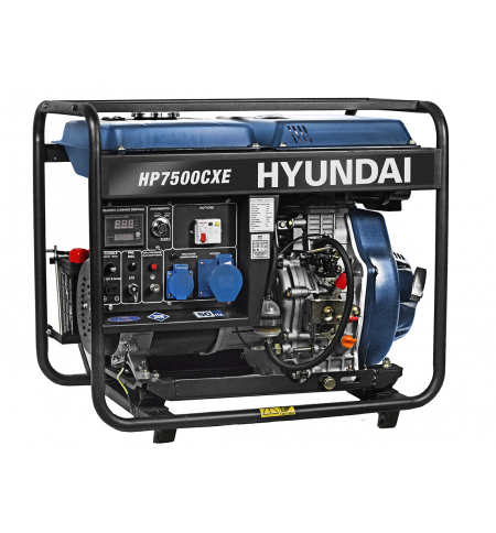 Generatore diesel Hyundai 5.5KW 456CC avviamento elettrico