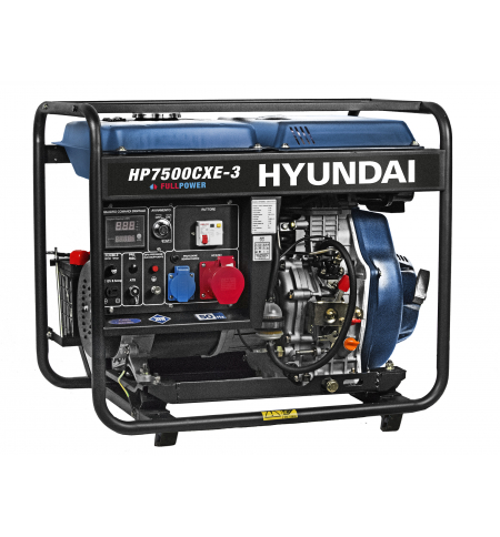 Generatore diesel Hyundai 5KW 456CC avviamento elettrico full power